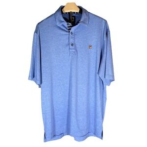 Men's FootJoy ProDry Performance Golf Polo Shirt‎ Size Medium Blue